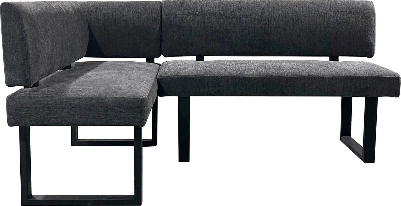 BYLIVING Eckbank Vancouver Anthrazit 100% Polyester - Bild 4