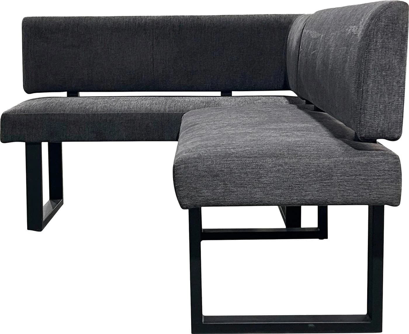 BYLIVING Eckbank Vancouver Anthrazit 100% Polyester - Bild 5