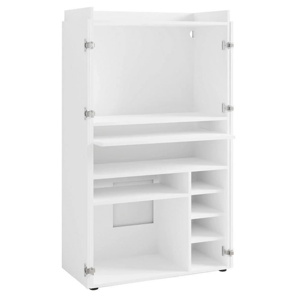 byLIVING Sekretär Janne Weiß Modern mit Ausziehtischplatte - Bild 5