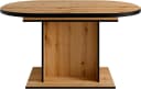 OTTO HOME Esstisch Basel Ausziehbar Eiche Schwarz Oval Bild 2