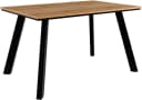 OTTO HOME Esstisch Genf Schwarz Eiche Holzwerkstoff 4-Fuß-Gestell Bild 5