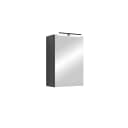 byLIVING Spiegelschrank Serie Spree Anthrazit Soft-Close LED-Beleuchtung Bild 1