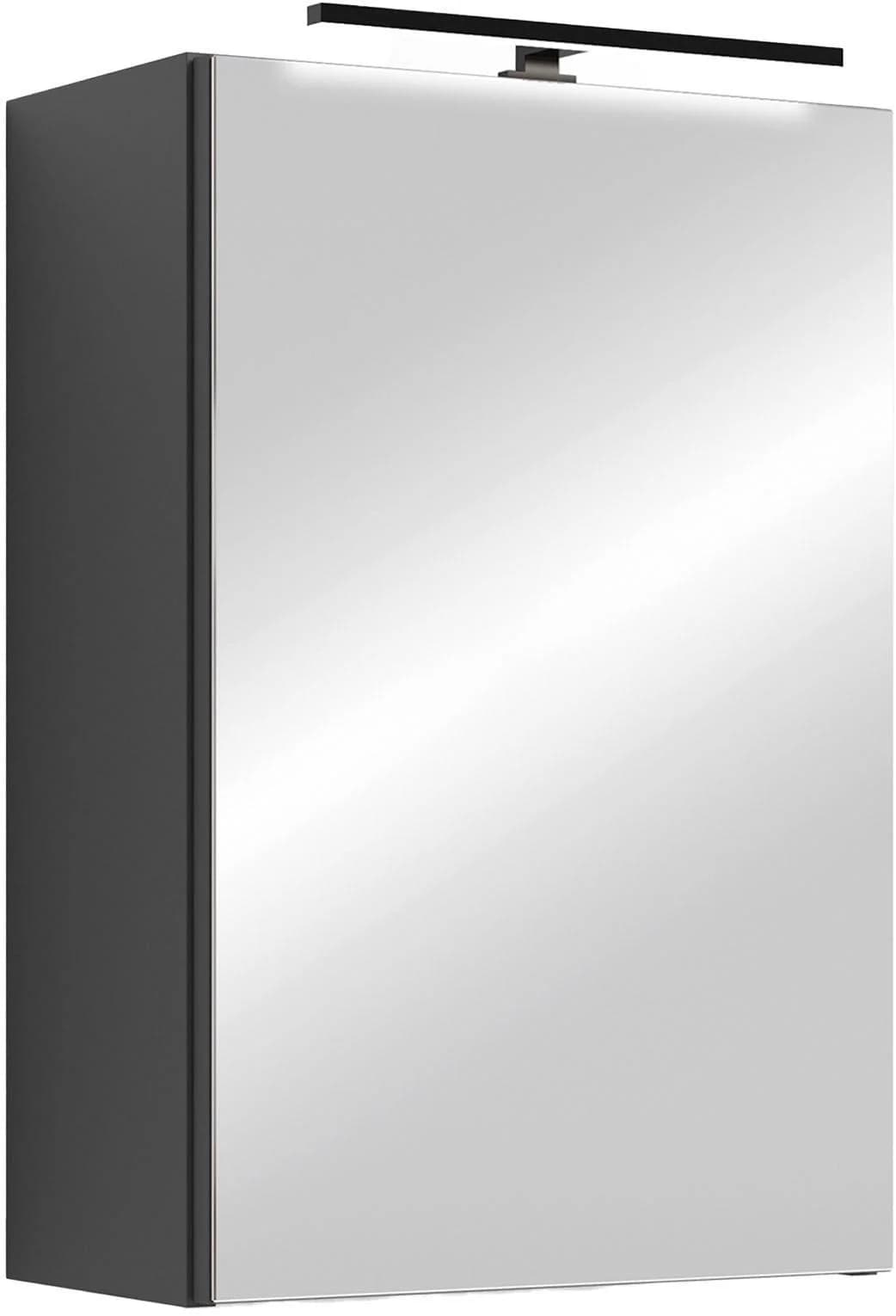 byLIVING Spiegelschrank Serie Spree Anthrazit Soft-Close LED-Beleuchtung - Bild 2