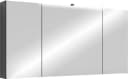 byLIVING Spiegelschrank Serie Spree 120 cm Anthrazit LED Beleuchtung Bild 3