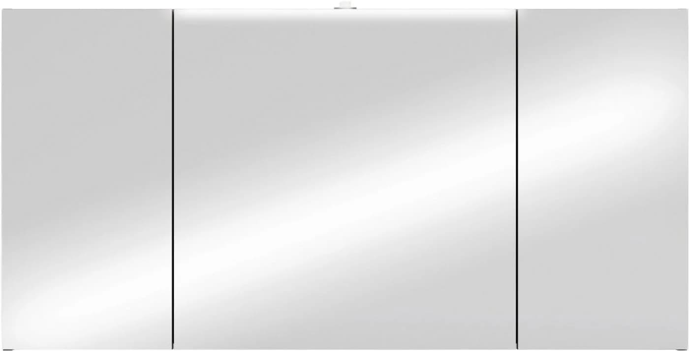 byLIVING Spiegelschrank Serie Spree 120 cm Anthrazit LED Beleuchtung - Bild 4