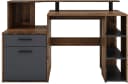 BYLIVING Schreibtisch Louise 140cm Old Style mit Stauraum Bild 5