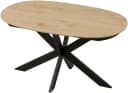 BYLIVING Esstisch NEVADA Eiche Natur mit Butterfly-Auszug Bild 2