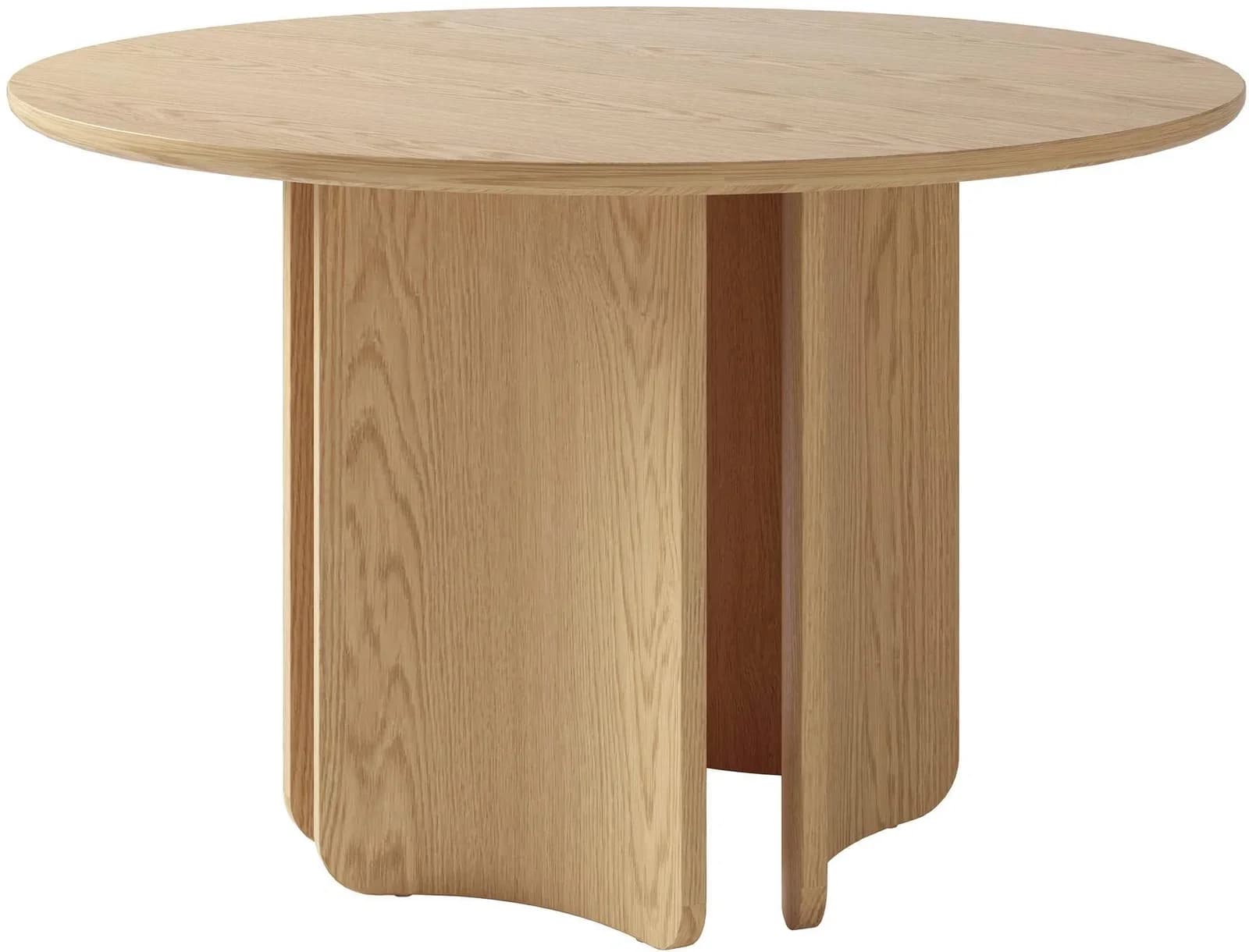 Esstisch HARSTAD Eichefarbig Bianco 120 cm Schöner Wohnen Kollektion