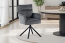 OTTO HOME Esszimmerstuhl Justin Dunkelgrau Metall Bild 2