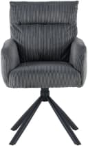 OTTO HOME Esszimmerstuhl Justin Dunkelgrau Metall Bild 5