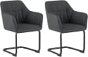 Freischwinger OTTO HOME "Elba" Anthrazit Schwarz Bild 1