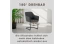 Freischwinger OTTO HOME "Elba" Anthrazit Schwarz Bild 3