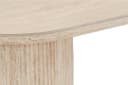 byLIVING Esstisch KAVALA Oval Keramikoptik Travertine Modernes Säulengestell Bild 4