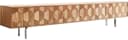 DELIFE Lowboard Fevo Akazie Natur 200 cm 4 Türen Bild 1