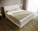 DELIFE Boxspringbett Dream-Well Creme-Weiß mit Matratze & Topper Bild 4