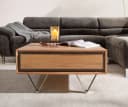 DELIFE Couchtisch Stonegrace Akazie Natur Steinfurnier Couchtisch Bild 3