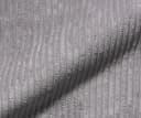 DELIFE Ecksofa Josea Cord Silbergrau mit Ottomane rechts Bild 3