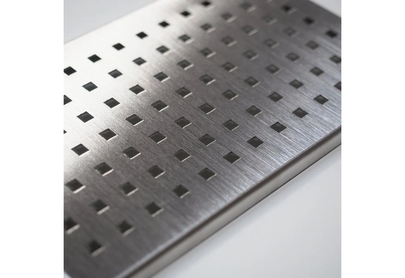 WITEN&NOCK Duschwanne Abdeckung Edelstahl chrom für SMC Gitter - Bild 2