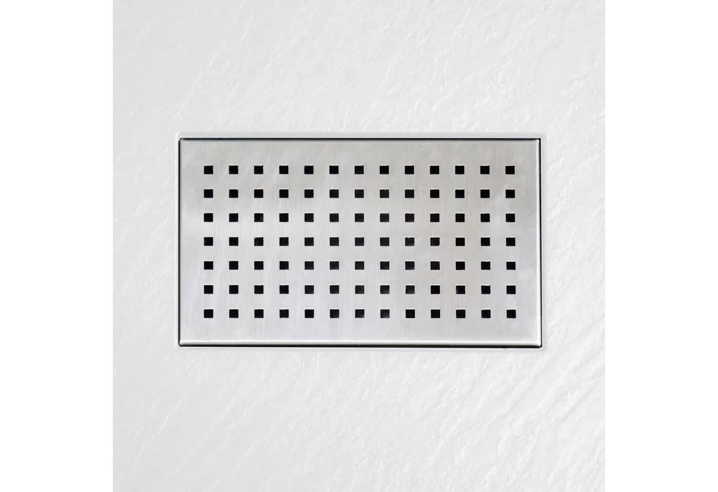 WITEN&NOCK Duschwanne Abdeckung Edelstahl chrom für SMC Gitter - Bild 4