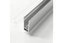 WITEN&NOCK Duschwand Wandanschlussprofil U-Profil verchromt 8mm Glas Bild 2