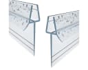 WITEN&NOCK Duschdichtung 2er Set Transparent Abreißbar Bild 2