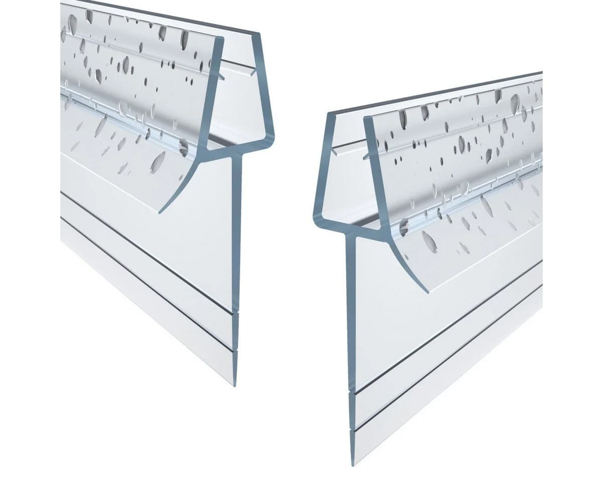 WITEN&NOCK Duschdichtung 2er Set Transparent Abreißbar - Bild 2