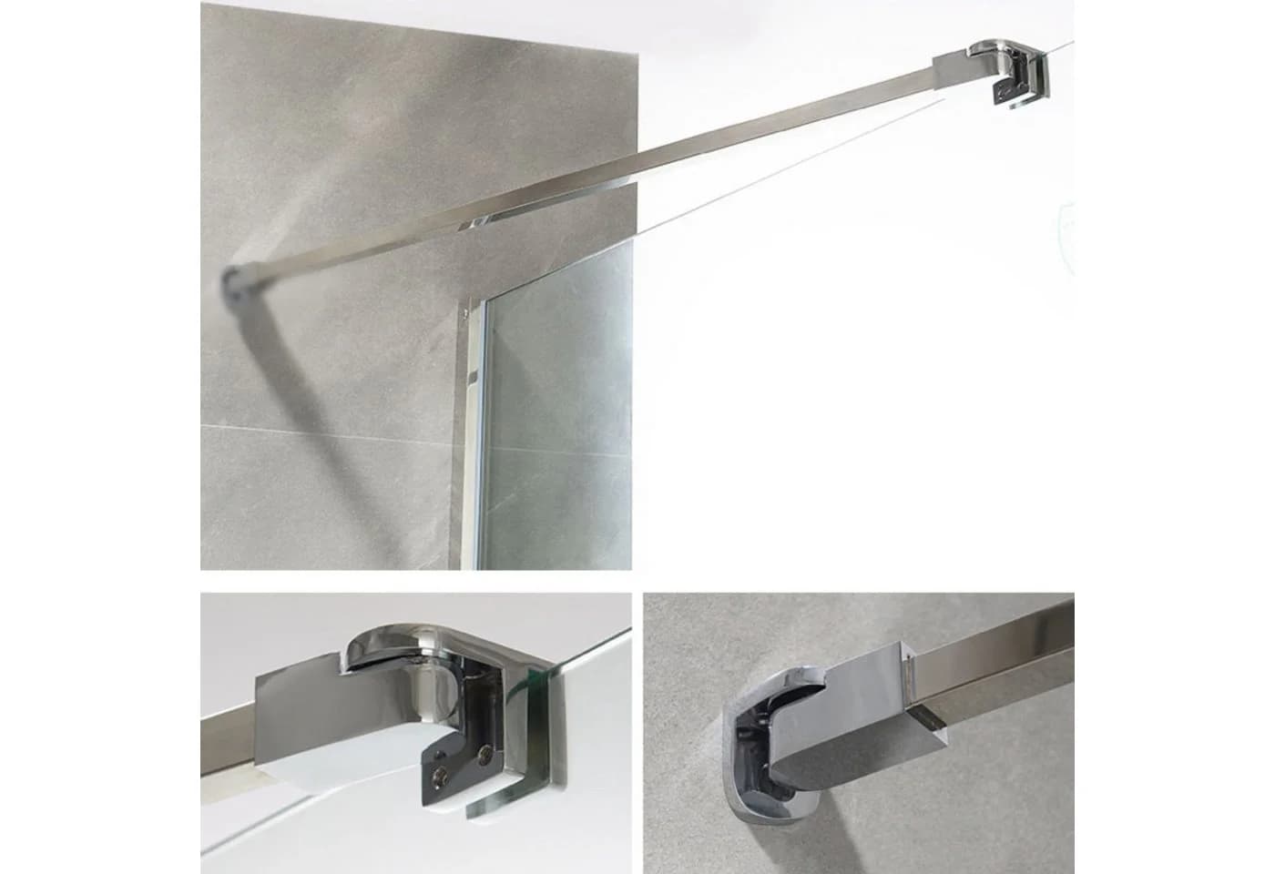 WITEN&NOCK Duschwand-Stabilisationsstange 70 cm