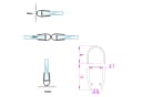 WITEN&NOCK Duschdichtung 5-6 mm transparent Ersatzdichtung Streifdichtung Bild 5