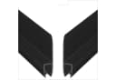 WITEN&NOCK Duschdichtung 2er Set Schwarz 50 cm Bild 5