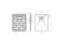 WITEN&NOCK Duschwanne Superflach SMC Weiß Anti-Rutsch Bild 3