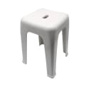 WITEN&NOCK Badhocker Duschhocker Sitzhocker aus Kunststoff Weiß Bild 5