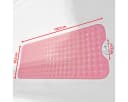 WITEN&NOCK Duschmatte Badewanneneinlage Rosa Rutschfest Bild 3