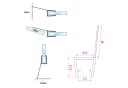 WITEN&NOCK Duschdichtung 2er Set Schwarz 50 cm Bild 1