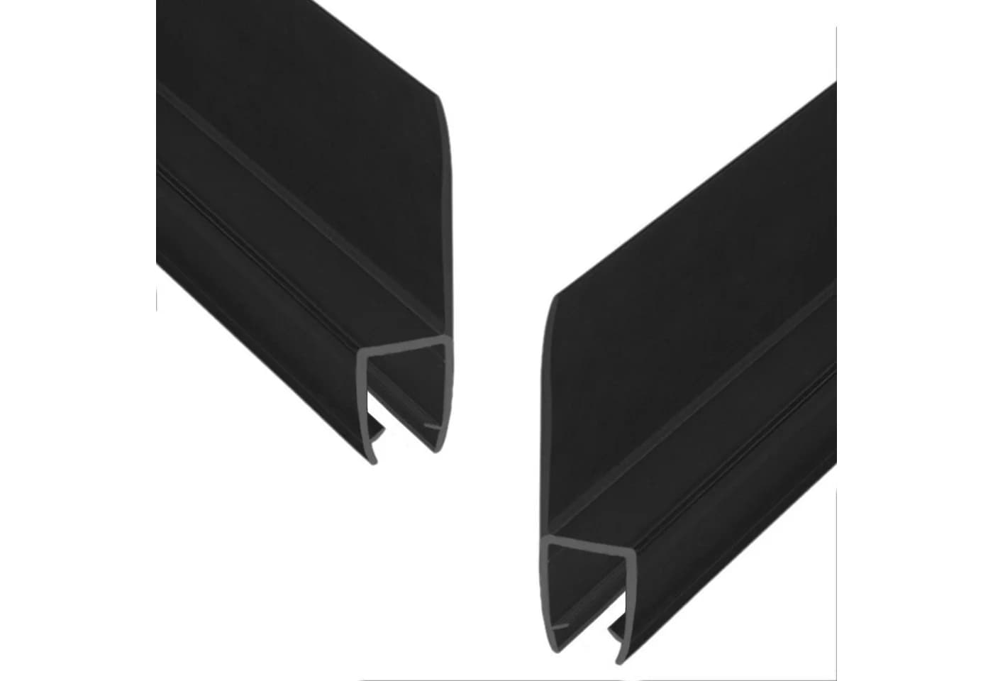 WITEN&NOCK Duschdichtung 2er Set Schwarz 50 cm - Bild 2
