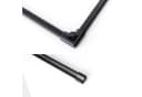WITEN&NOCK Duschdichtung Aluminium Schwallschutzleiste Set 100 cm Bild 2