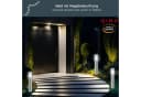 MeLiTec LED Solarleuchte SO31 Edelstahl mit Bewegungsmelder Bild 4
