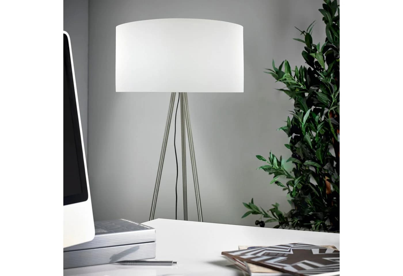 MeLiTec LED Stehlampe ST51 Skandinavisch Warmweiß E27