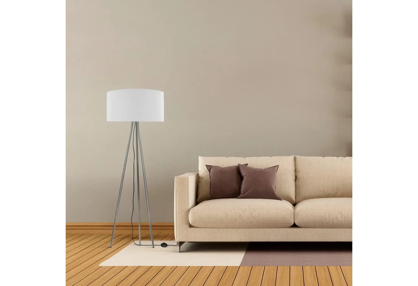 MeLiTec LED Stehlampe ST51 Skandinavisch Warmweiß E27 - Bild 5