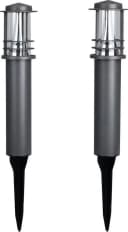 MeLiTec LED Gartenstrahler GL13 2er Set Anthrazit Bild 1