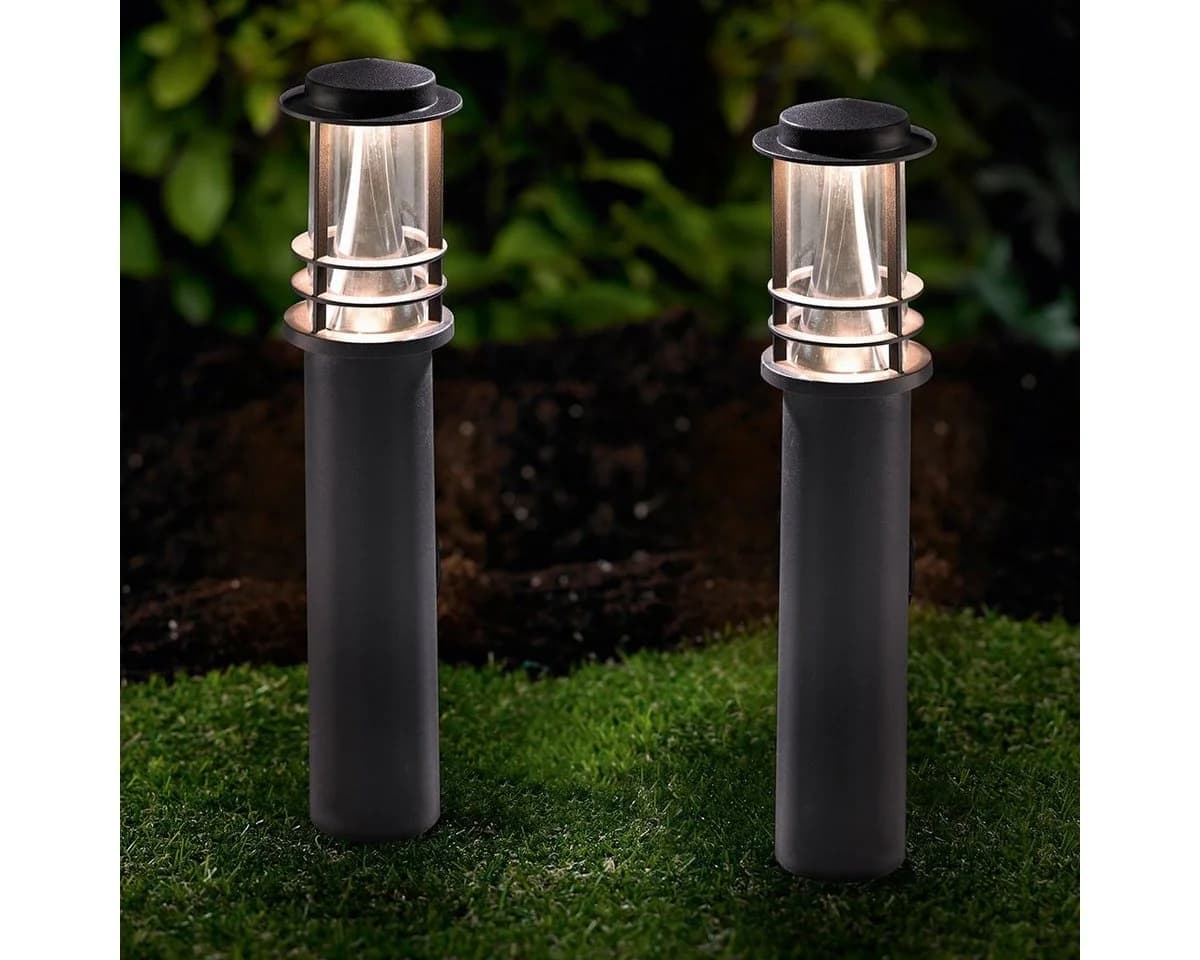 MeLiTec LED Gartenstrahler GL13 2er Set Anthrazit - Bild 2