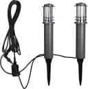 MeLiTec LED Gartenstrahler GL13 2er Set Anthrazit Bild 3