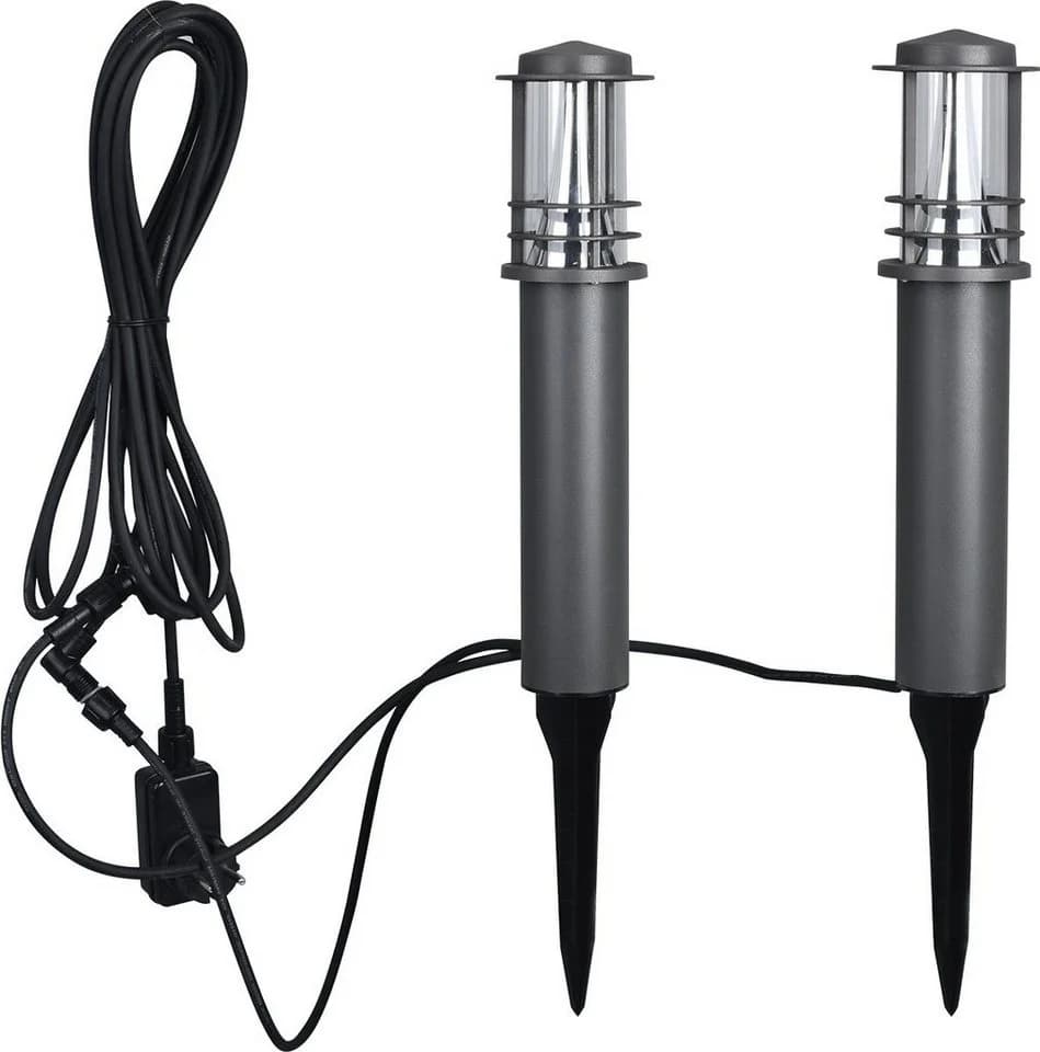 MeLiTec LED Gartenstrahler GL13 2er Set Anthrazit - Bild 3