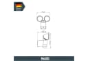 MeLiTec Außen-Wandleuchte LED mit Bewegungsmelder, neutralweiß Bild 4