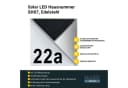 MeLiTec LED Außen-Wandleuchte Solar-Hausnummer mit Nummernset Bild 3