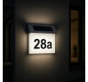 MeLiTec LED Solar-Hausnummer mit Dämmerungssensor und IP44 Schutz Bild 2