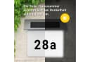 MeLiTec LED Solar-Hausnummer mit Dämmerungssensor und IP44 Schutz Bild 5