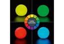 MeLiTec LED Solar Gartenleuchte Kugel 35cm Weiß Farbwechsel Bild 4