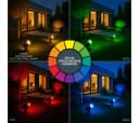 MeLiTec LED Gartenstrahler GL24 2er-Set RGB Dimmbar App-Steuerung Bild 4