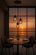 MeLiTec LED Pendelleuchte DP29 3-flammig Rauchglas Warmweiß Bild 2