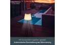 MeLiTec Solar-Gartenleuchte SO50 LED mit Fernbedienung Schwarz/Weiß Bild 1